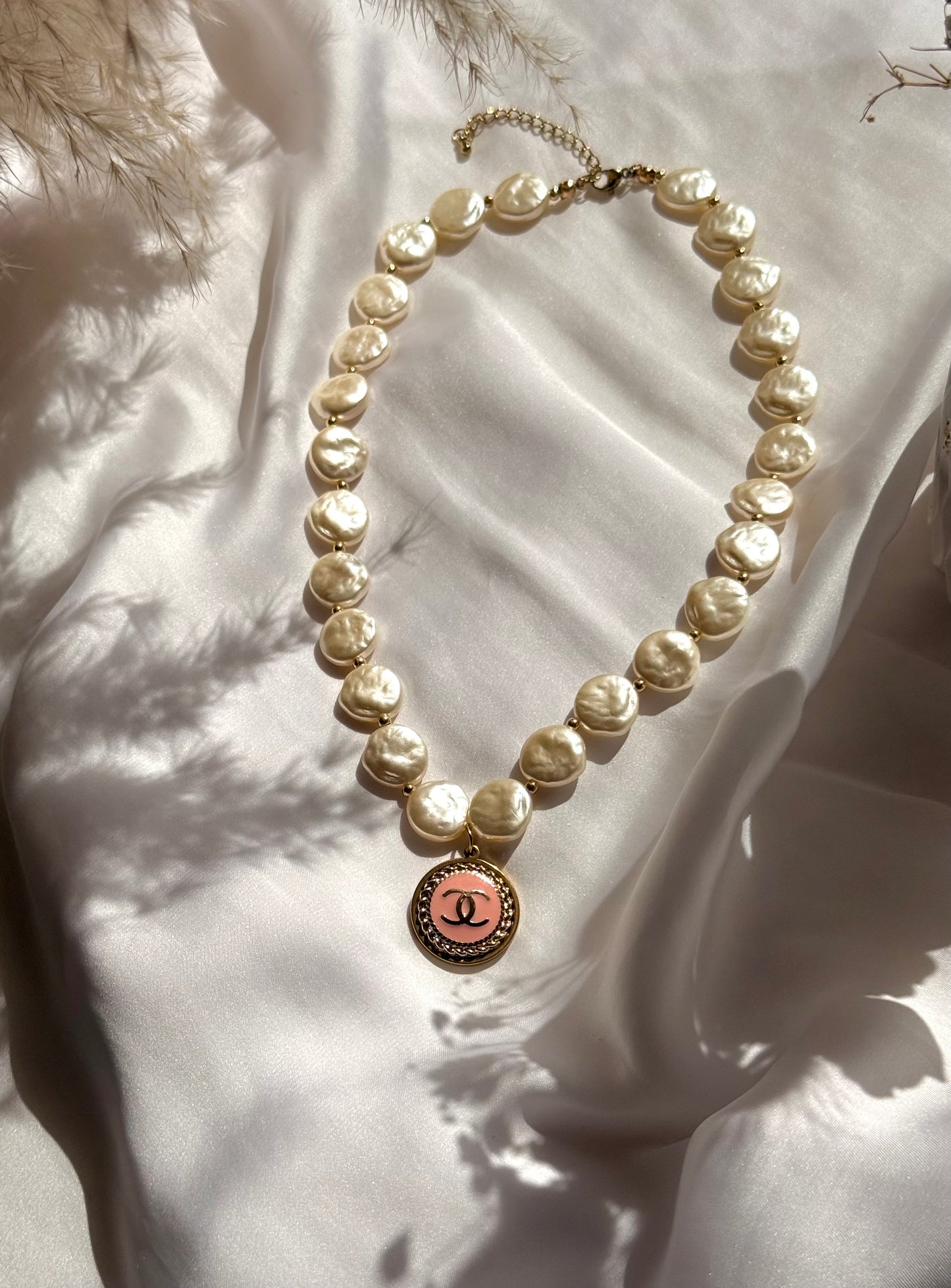 Collier nacré - ROSÉA