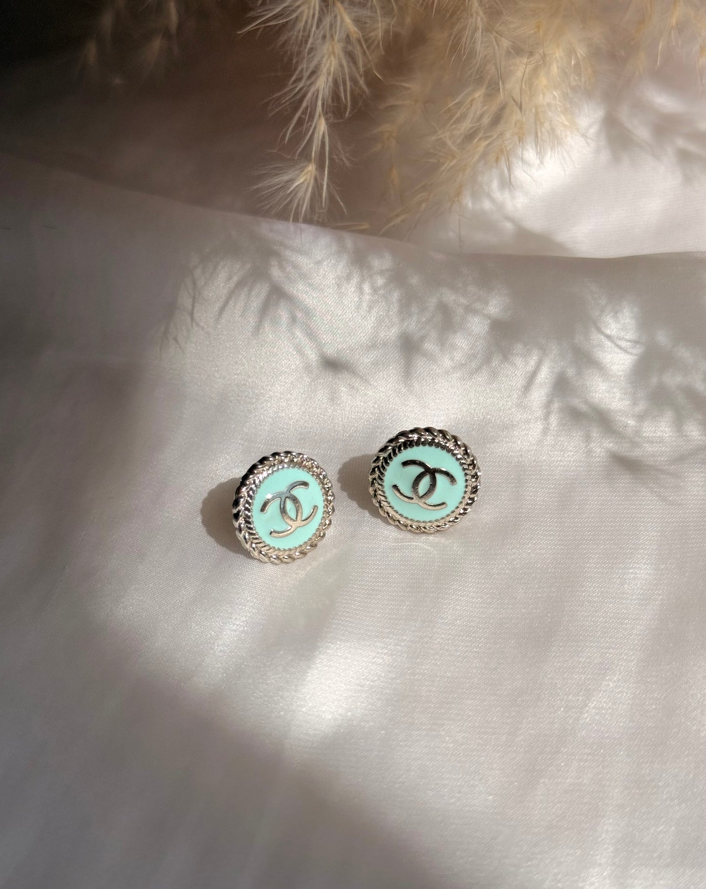 Boucles AZUR MINT - SILVER