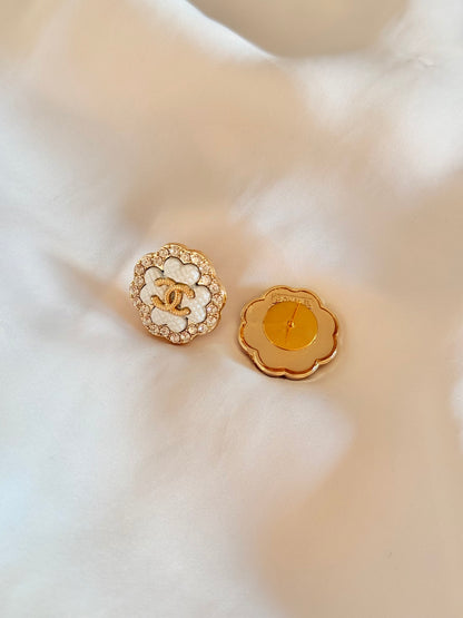 Boucles CAMÉLIA STRASS