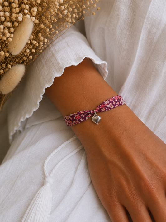Bracelet liberty cœur