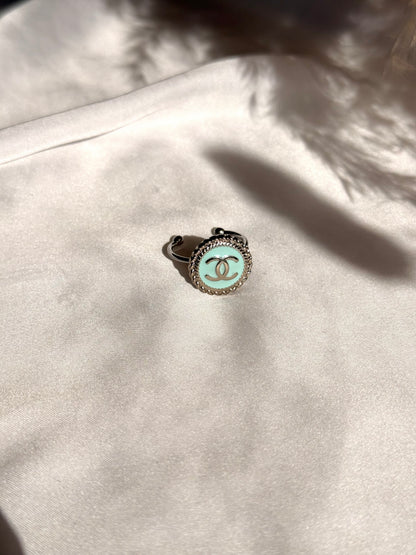 Bague AZUR MINT SILVER