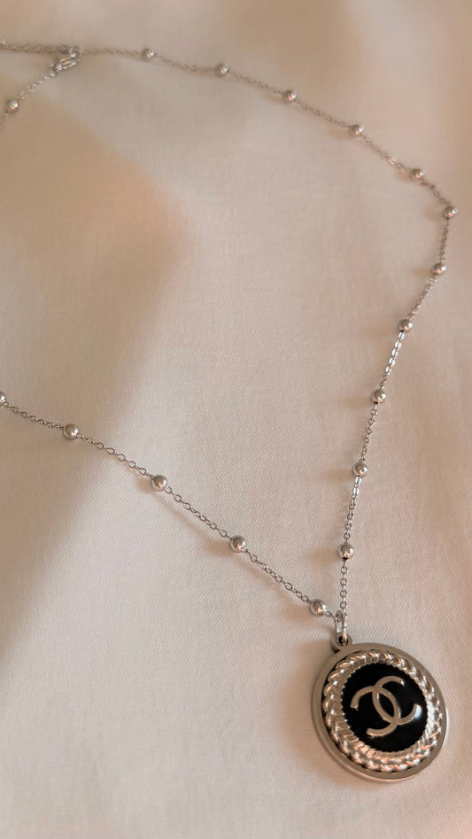 Collier MIDNIGHT GLOW SILVER