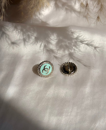 Boucles AZUR MINT - SILVER