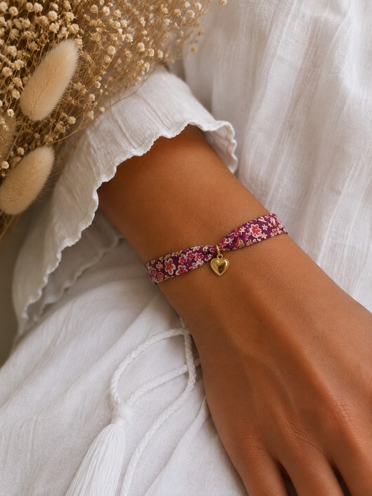 Bracelet liberty cœur