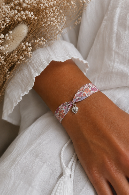 Bracelet liberty cœur
