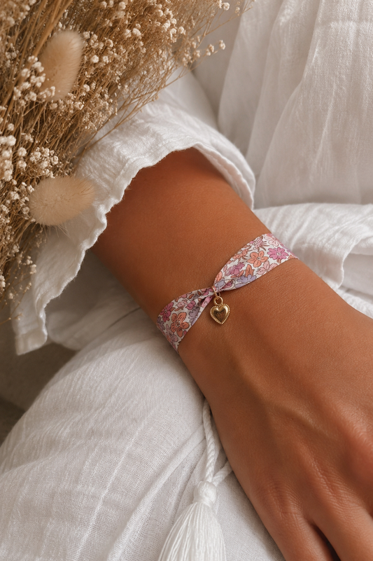 Bracelet liberty cœur
