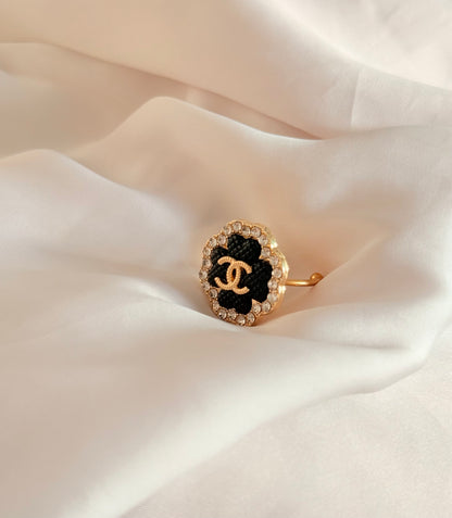 Bague CAMÉLIA NOIRE