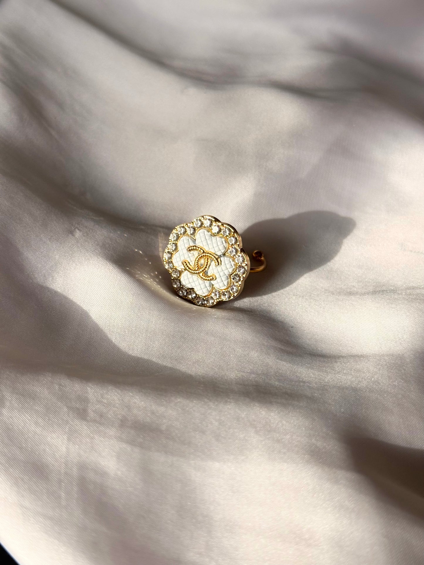 Bague CAMÉLIA STRASS